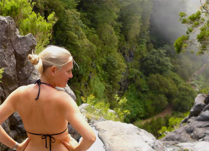 Madeira 2 da gehts runter