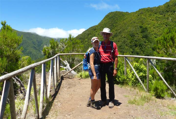 Madeira 4 am Aussichtspunkt