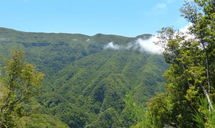 Madeira 4 Berge und Wolken