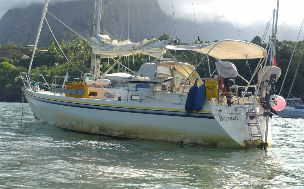 10 Schmutzig nach der Pazifikpassage