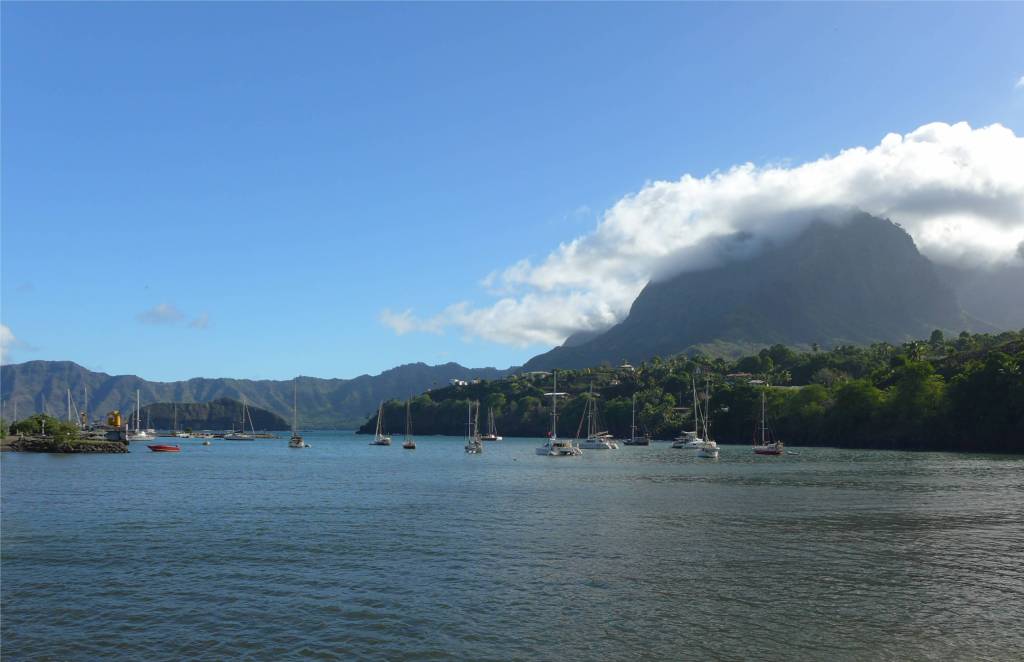 11 Ankerplatz Atuona in Hiva Oa