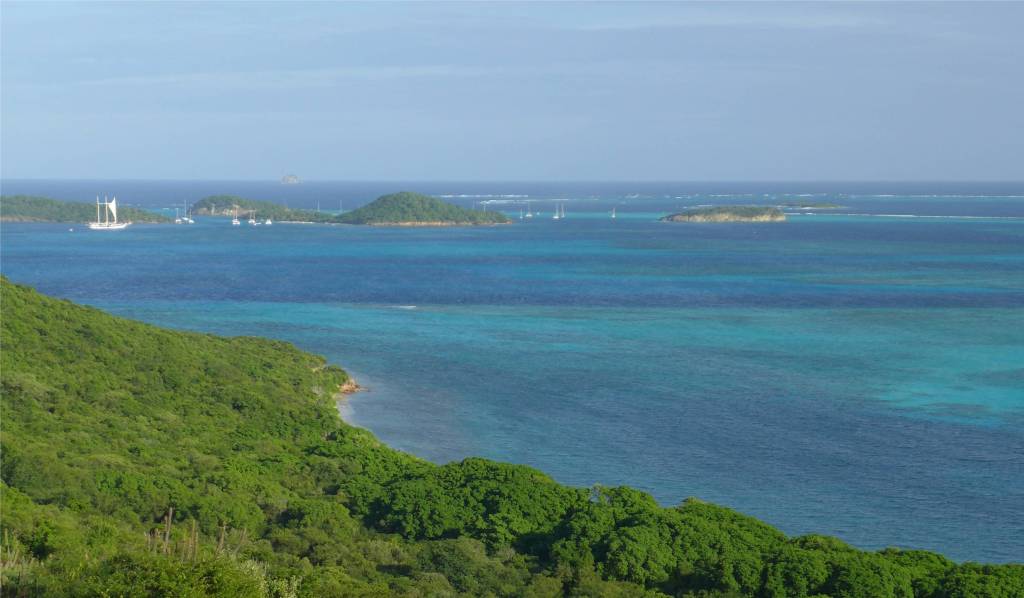 22 Ausblick auf die Tobago Cays