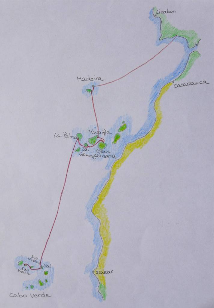 5 Vom europäischen Festland zu den Kap Verden